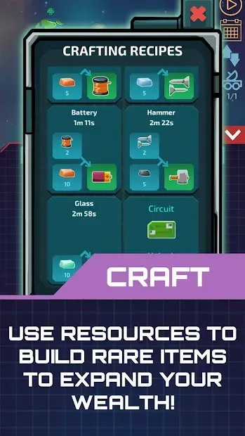 Idle Planet Miner screenshot 1