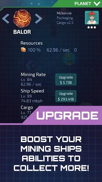 Idle Planet Miner screenshot 3