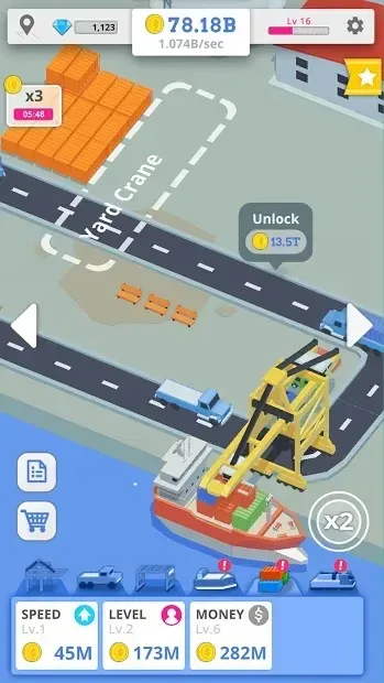 Idle Port Tycoon 3.2.2 screenshot 3