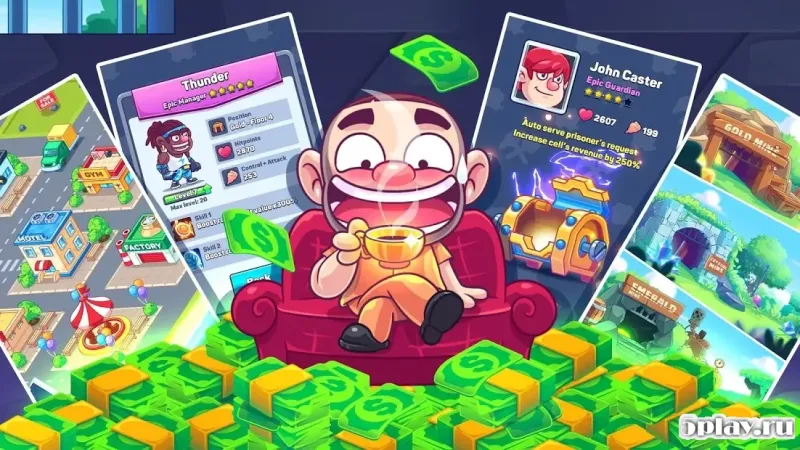 Idle Prison Tycoon: Gold Miner Clicker Game screenshot 2