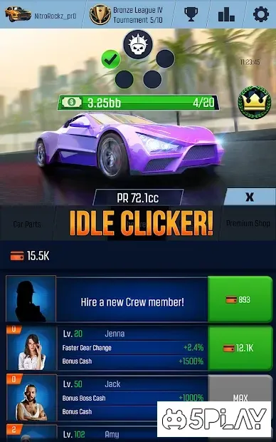 Idle Racing GO: кликер-симулятор нелегальных гонок 1.27.2 screenshot 4
