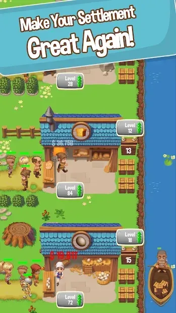 Idle Settlers: Medieval Trading Tycoon 1.8.9 screenshot 3