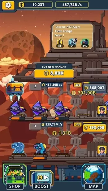 Idle Space Tycoon - Incremental Cash Game screenshot 3