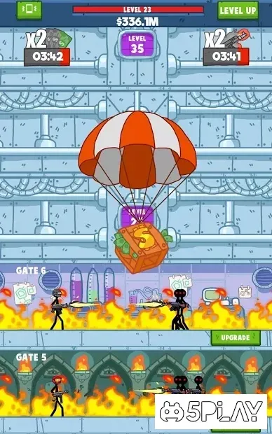 Idle Stickman screenshot 2