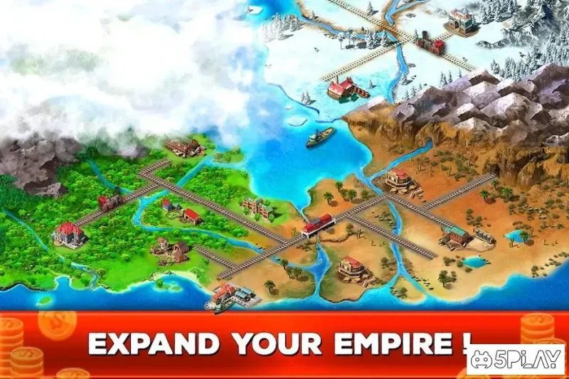 Idle Train Empire 210 screenshot 1