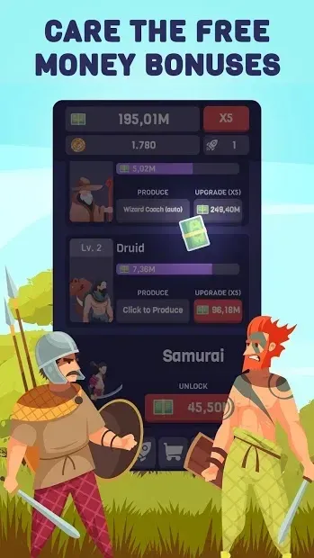 Idle Warrior Tycoon - Idle Clicker Game 0.1 screenshot 2