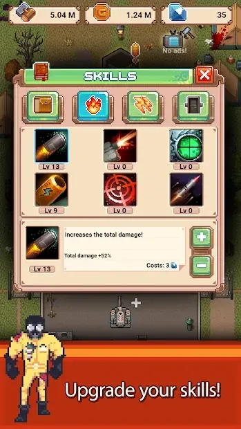 Idle Zombie Shelter: Build and Battle 1.2.3.0 screenshot 2