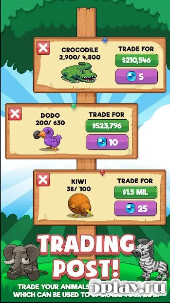 Idle Zoo Tycoon: Tap, Build & Upgrade a Custom Zoo 1.1.11 screenshot 3