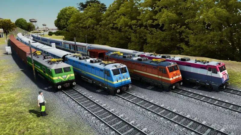 Indian Train Simulator 2025.0 screenshot 4