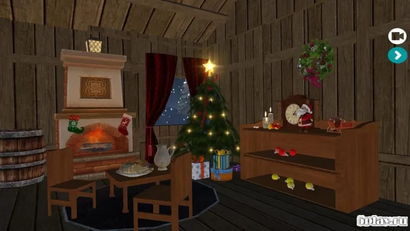 Interactive Christmas 3D HD Live Wallpaper screenshot 1
