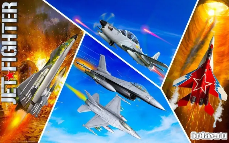 Jet Fighter Plane 3D - Air Sky Fighter Sim 2017 screenshot 4