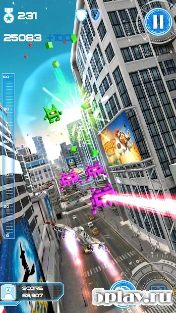 Jet Run: City Defender screenshot 2