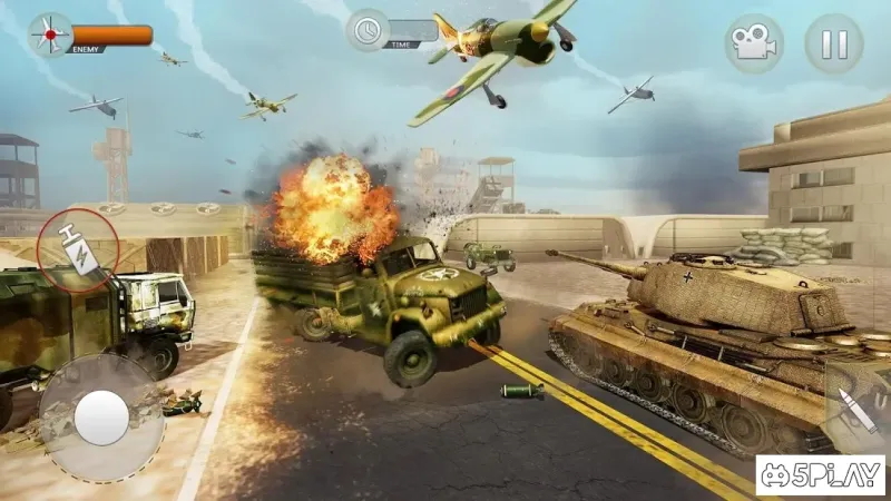 Jet War Fighting Shooting Strike: Air Combat Games 2.1 screenshot 1