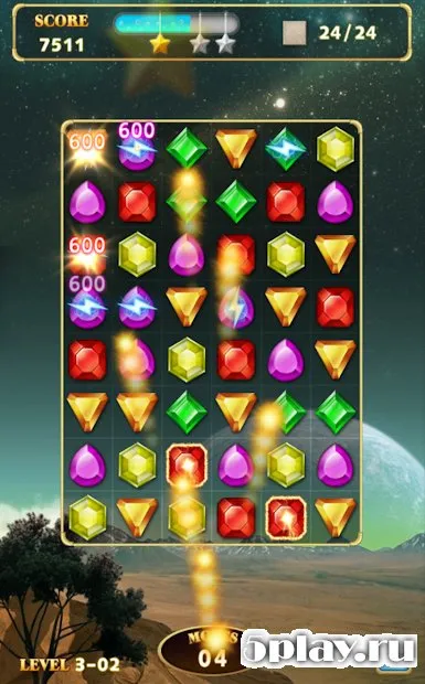 Jewels Star 3 screenshot 2