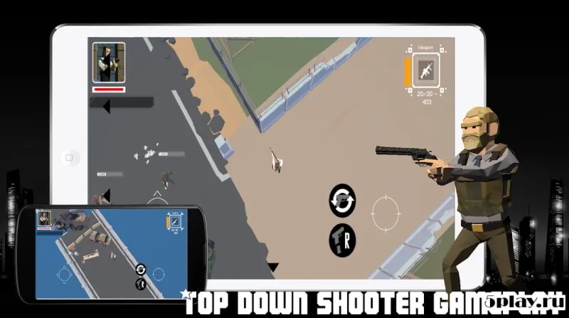 John On Fire Full Version (Top Down Shooting Game) screenshot 1