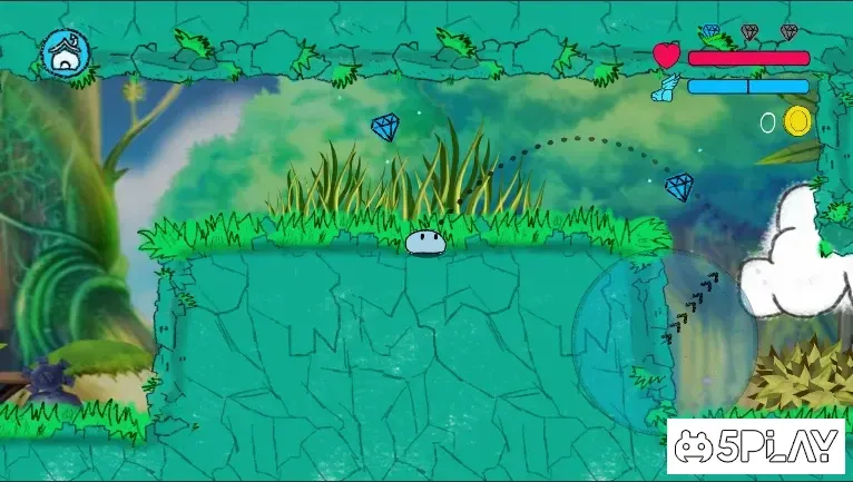 Jumping Slime 2D Platform Game 1.0.7 screenshot 2