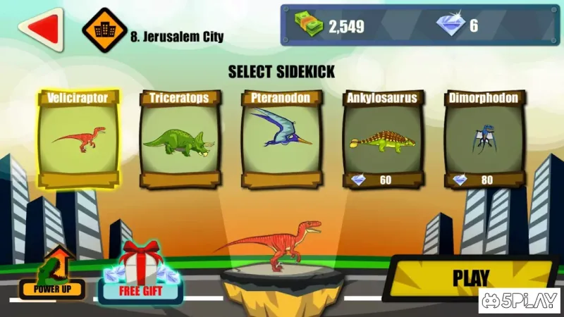 Jurassic Dinosaur: City rampage screenshot 2