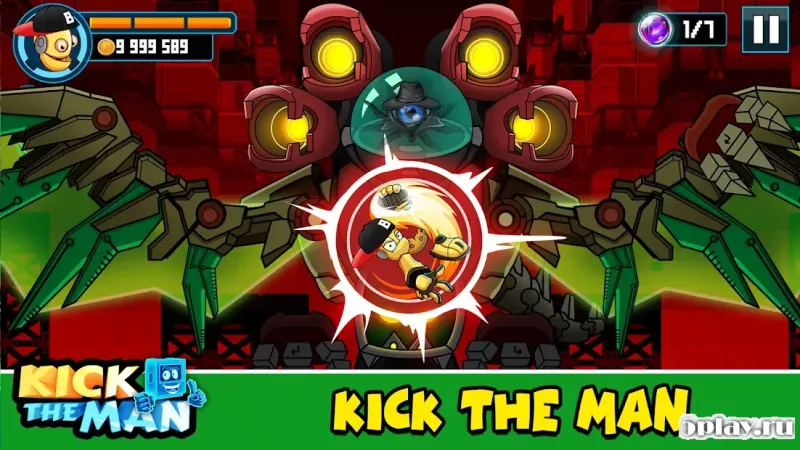 Kick the Man - бесплатный платформер экшн 1.2.2 screenshot 1