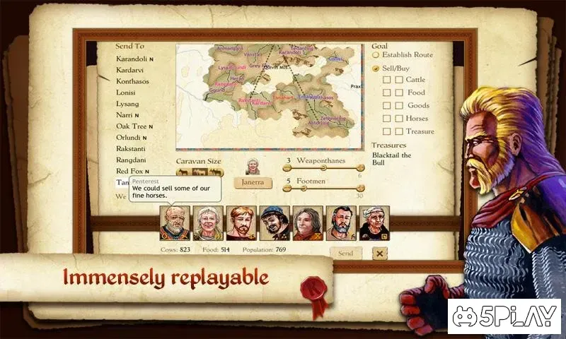 King of Dragon Pass: Text Adventure RPG screenshot 2