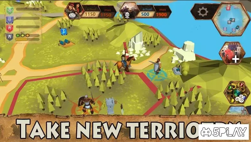 Kingdom AT War: Birth of Heroes screenshot 1