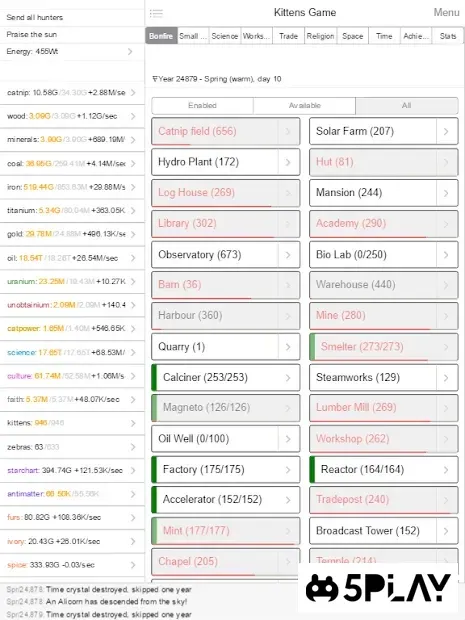 Kittens Game screenshot 3