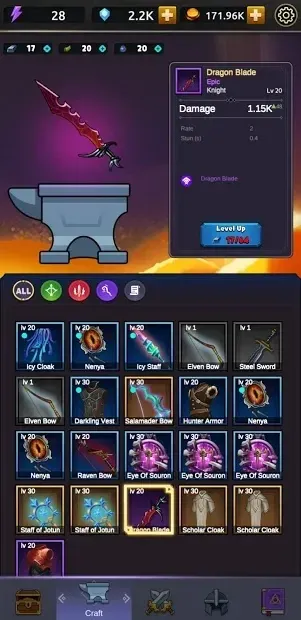 Knight War 2: Idle Defense 0.9.16 screenshot 1