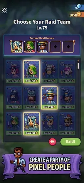 Knights of Pen and Paper 3 v0.10.14 screenshot 4