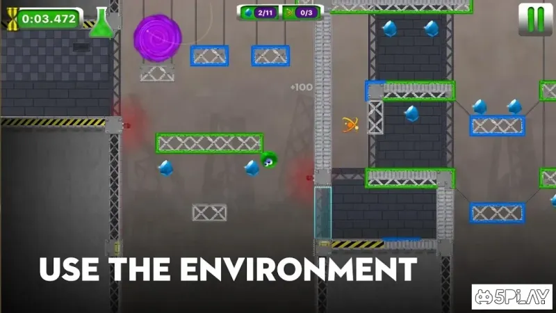 Lab Chaos - Action packed platforming speedrun 1.9.135 screenshot 4
