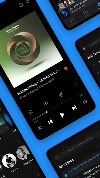 Lark Player — бесплатный плеер для MP3 и Youtube 5.1.7 screenshot 1