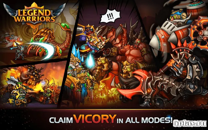 Legend Warriors: Epic Heroes Battle - PvP Game - Premium screenshot 3