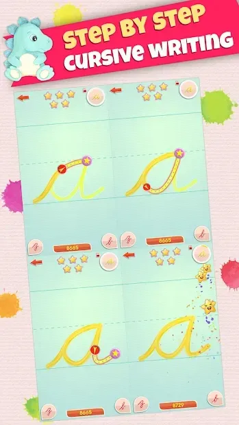 LetraKid Cursive: Alphabet Letters Writing Kids 1.0.3 screenshot 2