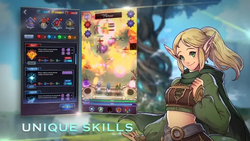 Leturn - RPG Offline Tower Defense of Magic 2.88 screenshot 1