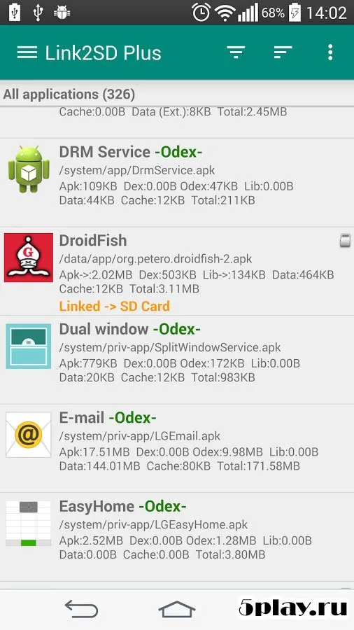 Link2SD Plus screenshot 1