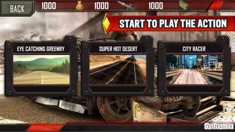 Mad Death Race: Max Road Rage screenshot 1