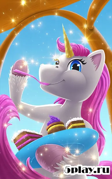 Magical Unicorn Candy World screenshot 4