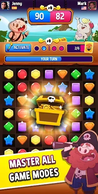 Match Masters - Игра-головоломка 3-в-ряд 3.005 screenshot 4