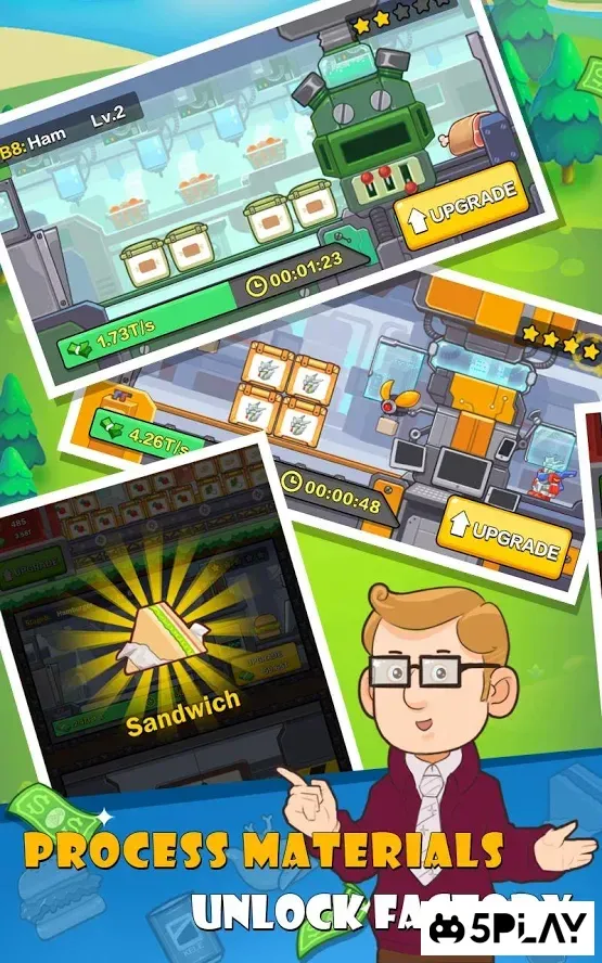 Mega Factory - Free Tycoon Game screenshot 2