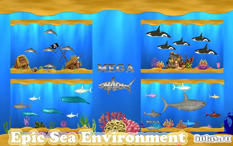 Mega Sharks Pro : Shark Games 1.2 screenshot 4