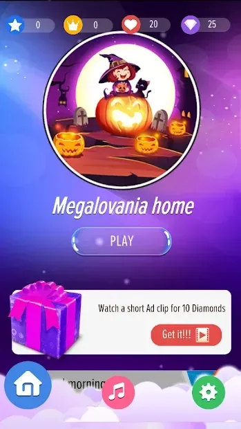 Megalovania рџЋ№ Sans Piano Tiles 4 v2 screenshot 3