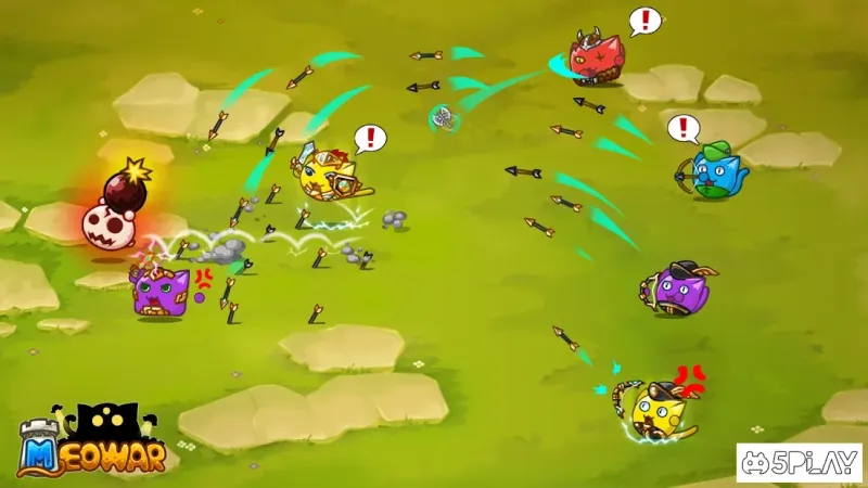 Meowar - PvP Cat Merge Defense TD 0.5.2.3 screenshot 1