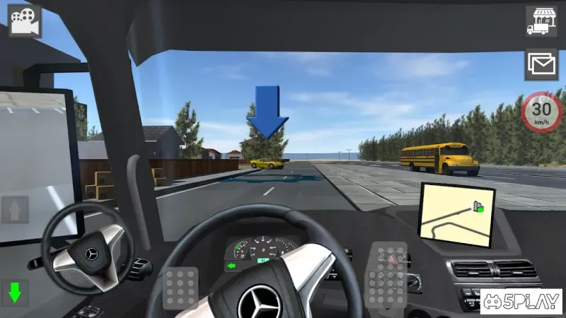 Mercedes Truck Simulator Lux screenshot 1