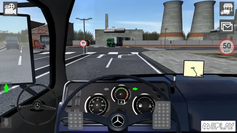 Mercedes Truck Simulator Lux screenshot 3