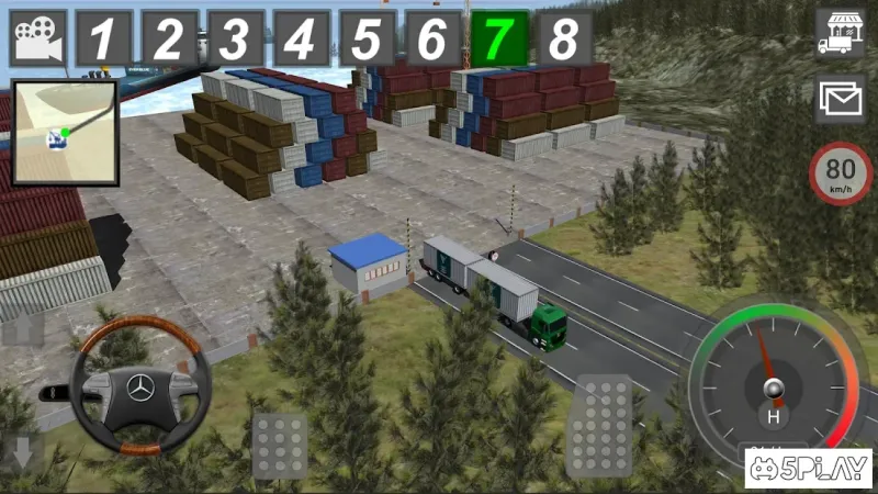 Mercedes Truck Simulator Lux screenshot 4