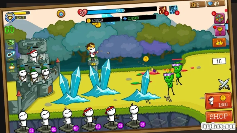 Merge Archer : Tower Defense 1.04 screenshot 3