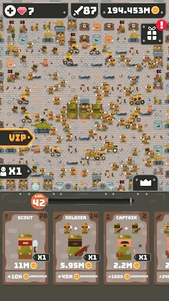 Merge Empire - Idle Kingdom & Crowd Builder Tycoon 0.0.35 screenshot 3