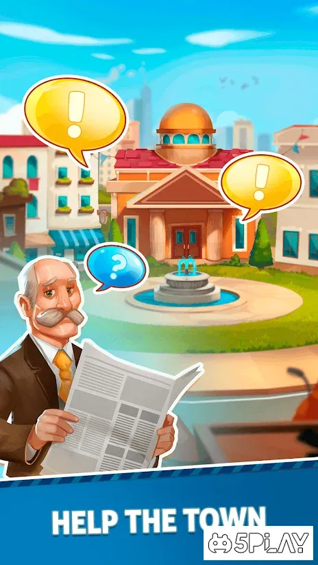 Merge Estate! Mystery Town 0.2.1 screenshot 1