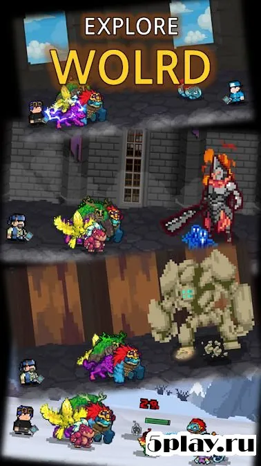 Merge Monster - Сбор монстров Постоянная RPG 14.0 screenshot 3