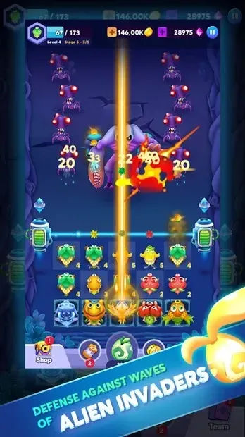 Merge Plants: Aliens Defense 0.1.7 screenshot 4
