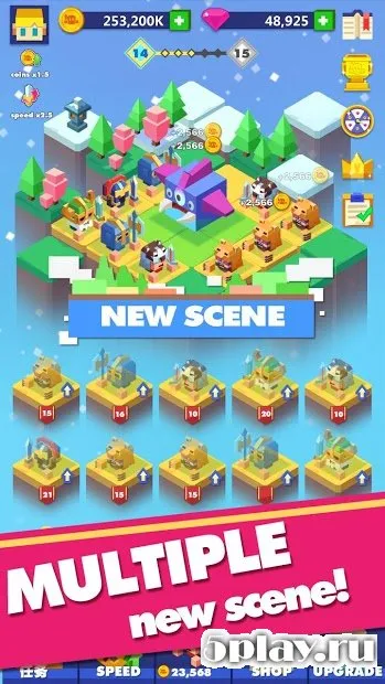 Merge Warriors - Idle Legion Game screenshot 2