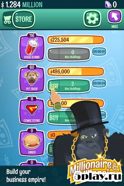 Millionaire Billionaire Tycoon - Clicker Game screenshot 1